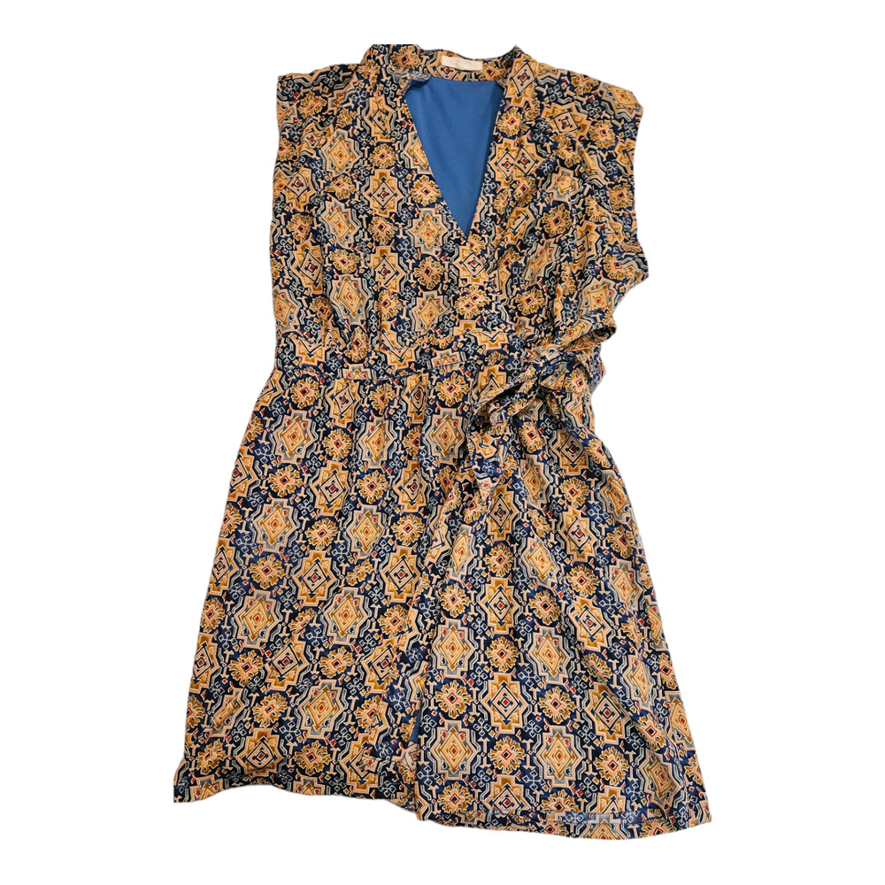 Tulle Small Sleeveless V-Neck Mini Dress